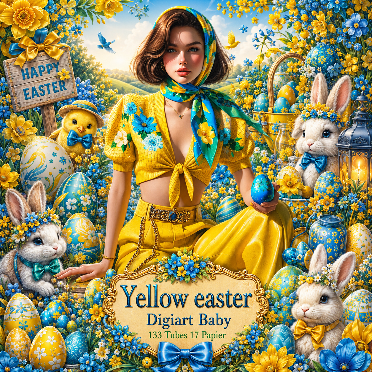 (image for) Yellow easter